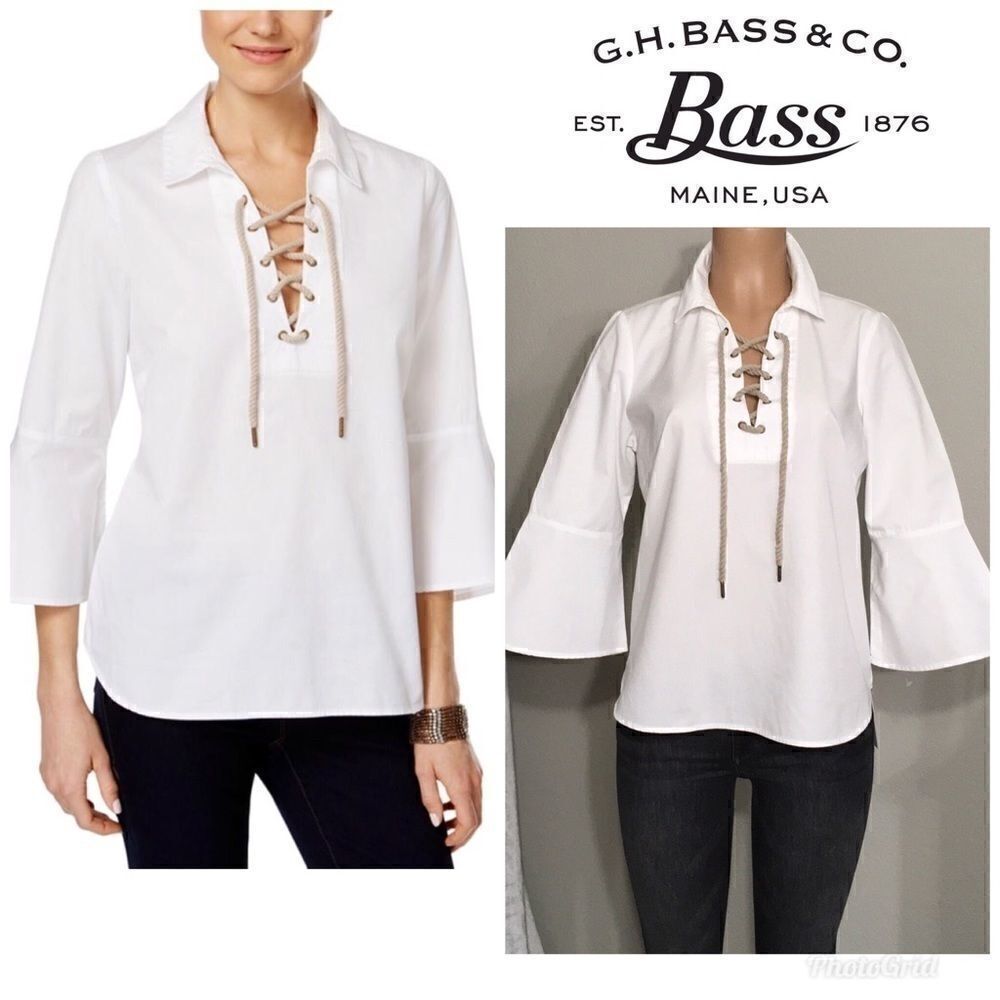 Bass blouse. NWOT